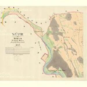 Wühr - m3410-1-001 - Kaiserpflichtexemplar der Landkarten des stabilen Katasters