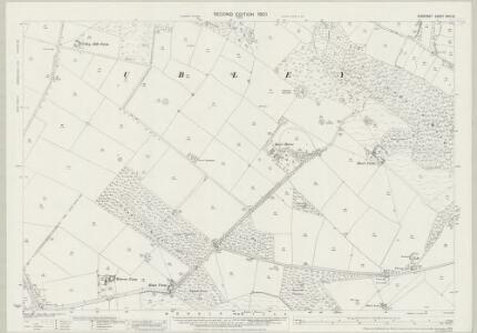 Somerset XVIII.12 (includes: Blagdon; Compton Martin; Ubley) - 25 Inch Map