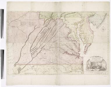A map of the most inhabited part of Virginia containing the whole province of Maryland with part of Pensilvania, New Jersey and North Carolina / drawn by Joshua Fry & Peter Jefferson in 1751.