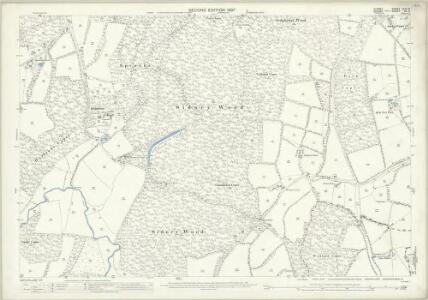 Surrey XLVI.5 (includes: Alfold; Dunsfold; Loxwood) - 25 Inch Map
