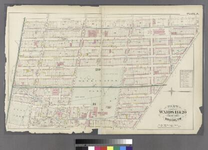 Plate 6: Part of Wards 11 & 20 City of Brooklyn.