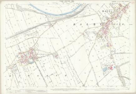 Yorkshire CCLXXXIV.8 (includes: Doncaster; Spotbrough; Warmsworth) - 25 Inch Map
