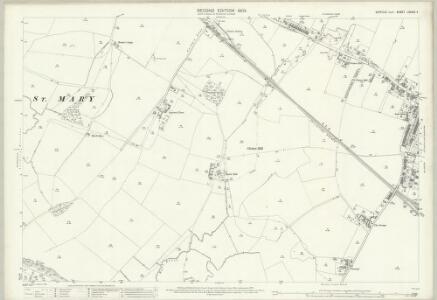 Suffolk LXXXIX.4 (includes: Felixstowe; Trimley St Mary) - 25 Inch Map