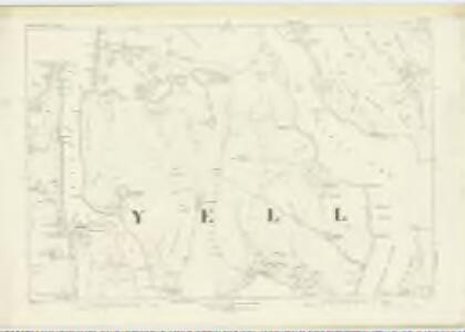 Shetland, Sheet XI - OS 6 Inch map