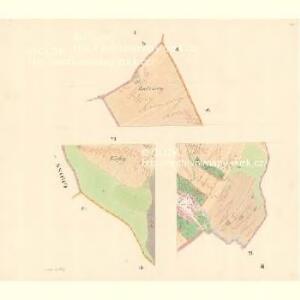 Kuzelau - m1448-1-001 - Kaiserpflichtexemplar der Landkarten des stabilen Katasters