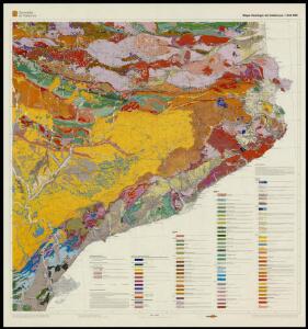 Mapa geològic de Catalunya 1:250 000