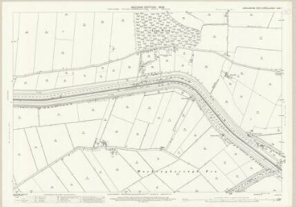 Lincolnshire LXXI.7 (includes: Branston and Mere; Fiskerton; Heighington) - 25 Inch Map