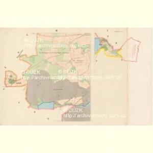 Postupitz - c6044-1-003 - Kaiserpflichtexemplar der Landkarten des stabilen Katasters