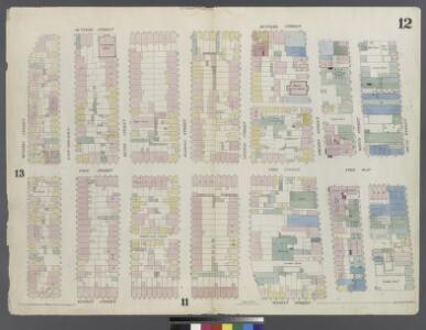 [Plate 12: Map bounded by Division Street, Rutgers Street, South Street, Market Street]