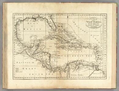 Chart of the West Indies.