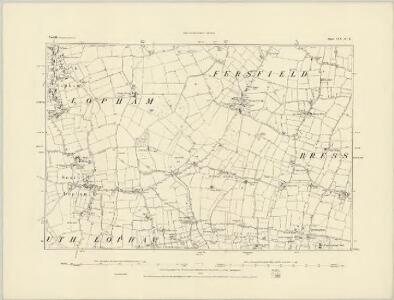 Norfolk CIV.SW - OS Six-Inch Map