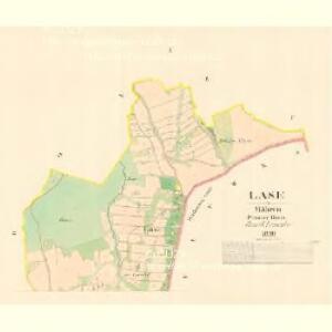 Lase - m1481-1-001 - Kaiserpflichtexemplar der Landkarten des stabilen Katasters