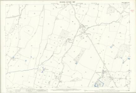 Kent LIII.9 (includes: East Sutton; Headcorn; Sutton Valence) - 25 Inch Map