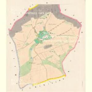 Wottin (Wottino) - c5587-1-002 - Kaiserpflichtexemplar der Landkarten des stabilen Katasters
