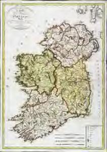 Carte du royaume d'Irlande