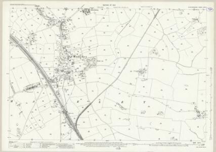 Staffordshire XVII.5 (includes: Madeley) - 25 Inch Map