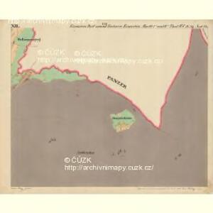 Eisenstein Dorf - c7755-2-012 - Kaiserpflichtexemplar der Landkarten des stabilen Katasters