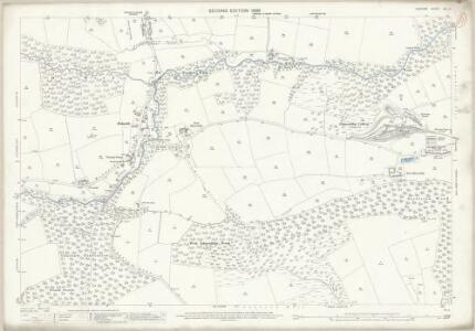 Durham XIX.3 (includes: Edmondsley; Lanchester; Langley; Sacriston; Witton Gilbert) - 25 Inch Map