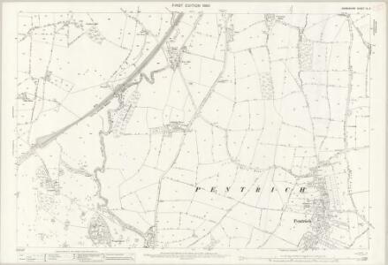 Derbyshire XL.2 (includes: Heage; Pentrich; South Wingfield) - 25 Inch Map