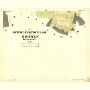 Schweinetschlag - c7649-1-007 - Kaiserpflichtexemplar der Landkarten des stabilen Katasters