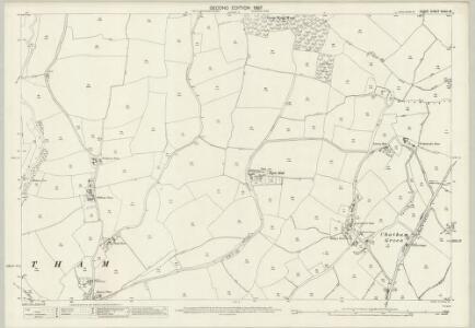 Essex (1st Ed/Rev 1862-96) XXXIII.16 (includes: Great Waltham; Little Waltham) - 25 Inch Map