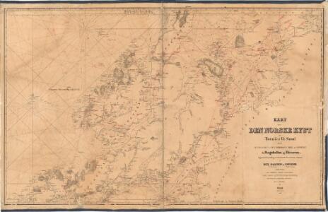 Trigonometrisk grunnlag, vedlegg 62: Kart over Den Norske Kyst fra Tranø til Gi Sund