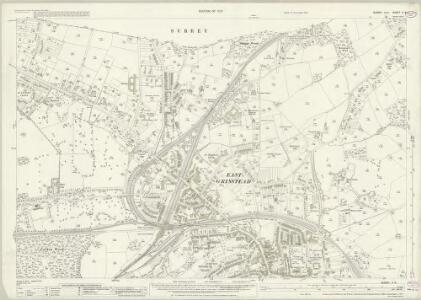 Sussex V.5 (includes: East Grinstead; Lingfield) - 25 Inch Map
