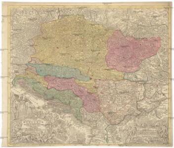 Novißima et accuratißima Hungariae cum circumjacentibus regnis et principatibus in mappa geographica designatio