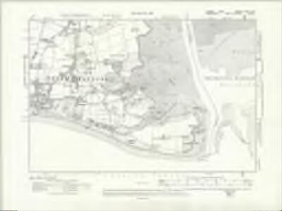 Sussex LXXII.NW - OS Six-Inch Map