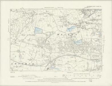 Lancashire LXXXVI.SW - OS Six-Inch Map