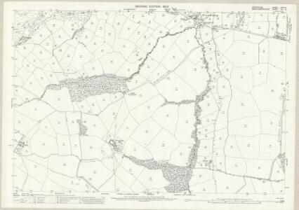 Shropshire XXXII.8 (includes: Alberbury With Cardeston; Bausley; Wollaston) - 25 Inch Map