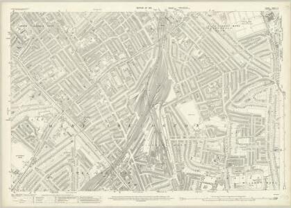London (1915- Numbered sheets) II.14 (includes: Hornsey St Mary; Islington; Stoke Newington) - 25 Inch Map