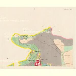 Ostrau (Wostrowo) - c5564-1-001 - Kaiserpflichtexemplar der Landkarten des stabilen Katasters