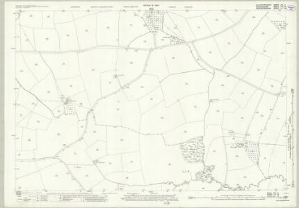 Gloucestershire VIII.14 (includes: Blockley; Ebrington; Stretton on Fosse) - 25 Inch Map