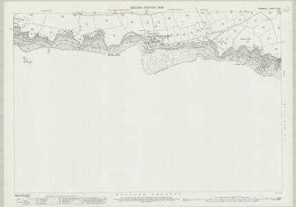 Cornwall LIV.2 (includes: Sheviock; St Germans) - 25 Inch Map