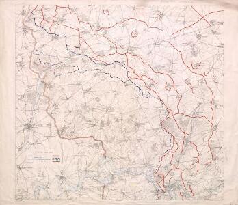 Map of the Somme Front.