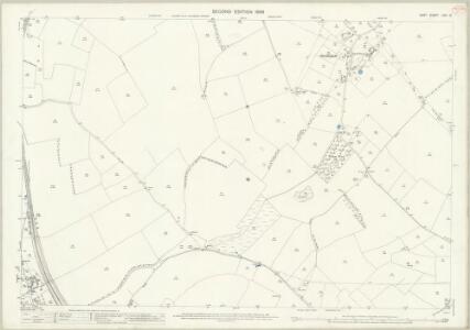 Kent LXVI.16 (includes: Elham; Lyminge; Newington) - 25 Inch Map