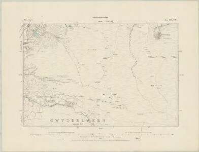 Merionethshire XVI.SE - OS Six-Inch Map
