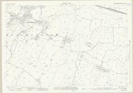 Staffordshire XXXII.12 (includes: Draycott In The Clay; Marchington) - 25 Inch Map