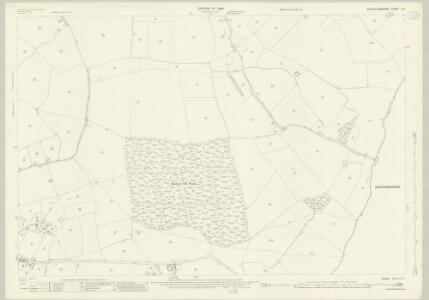 Buckinghamshire X.8 (includes: Moulsoe; Newport Pagnell; North Crawley) - 25 Inch Map