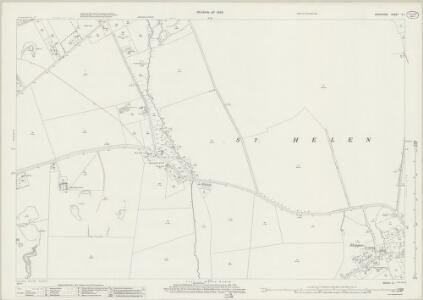 Berkshire X.1 (includes: Abingdon St Helen Without; Marcham; Wootton) - 25 Inch Map