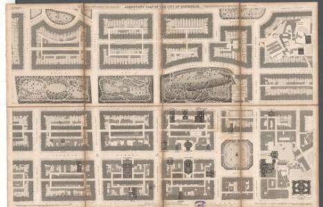 Johnston's plan of the City of Edinburgh.