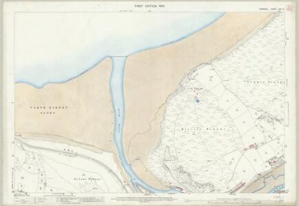 Cornwall LXII.13 (includes: Hayle; St Ives) - 25 Inch Map