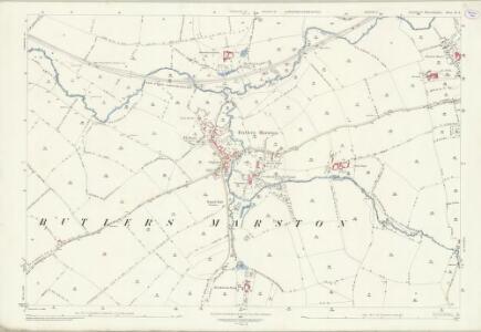 Warwickshire LI.3 (includes: Butlers Marston; Combrook; Kineton; Pillerton Hersey) - 25 Inch Map