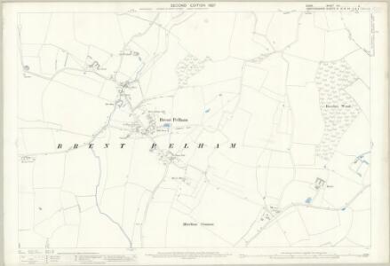 Essex (1st Ed/Rev 1862-96) XIII.5 (includes: Brent Pelham) - 25 Inch Map