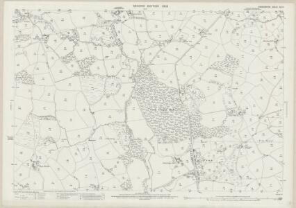 Radnorshire XVI.14 (includes: Llanbadarn Fawr; Llanddewi Ystradenni; Nantmel) - 25 Inch Map