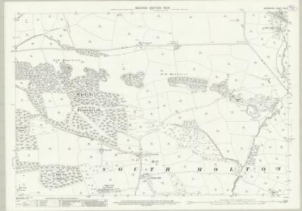 Devon XXI.4 (includes: South Molton) - 25 Inch Map