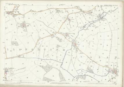 Monmouthshire XXIX.11 (includes: Bishopston; Cemais; Langstone; Llanfarthin) - 25 Inch Map