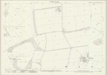 Yorkshire CCXXV.13 (includes: Brantingham; Ellerker; Elloughton; Rowley; Skidby; Welton) - 25 Inch Map