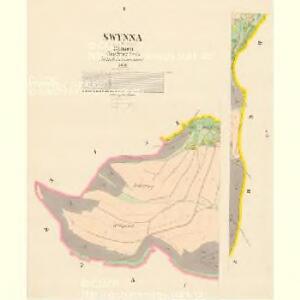 Swynna - c7639-1-001 - Kaiserpflichtexemplar der Landkarten des stabilen Katasters